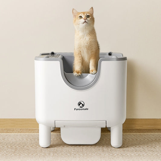 Self-Cleaning Cat Litter Box – Extra Large