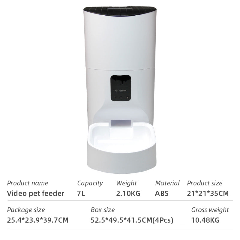 WiFi Smart Microchip Automatic Pet Feeder