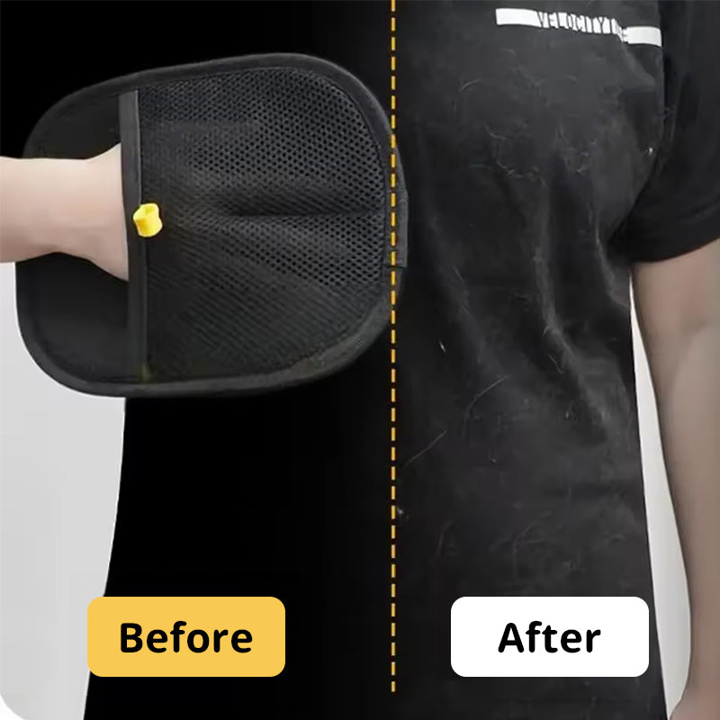 3-in-1 Pet Hair Removal Grooming Gloves