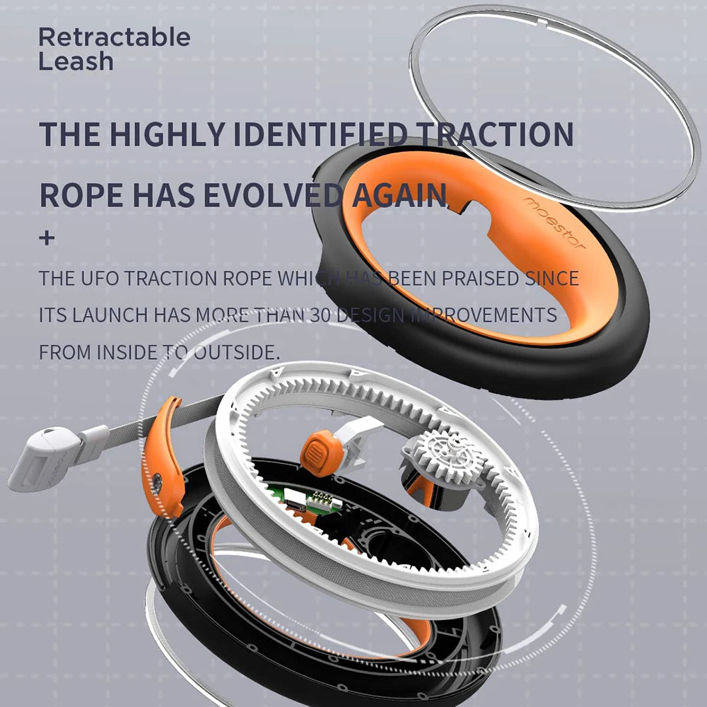 UFO LED Retractable Dog Leash – 3M
