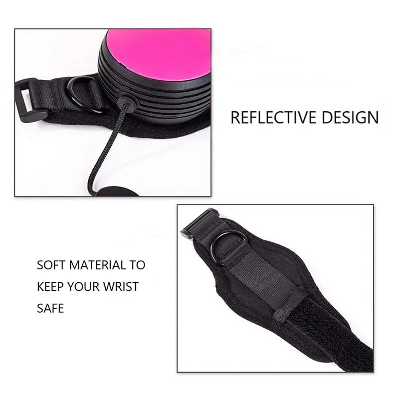 Hands-Free Wrist Dog Leash – 3M Retractable
