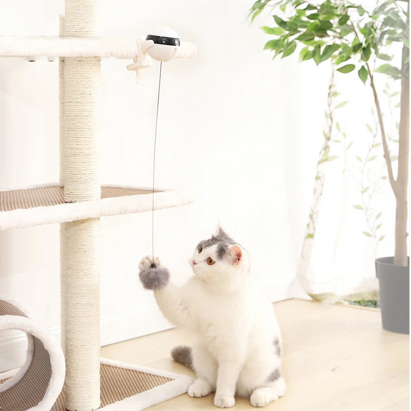 Electric Lifting Cat Ball Teaser Toy