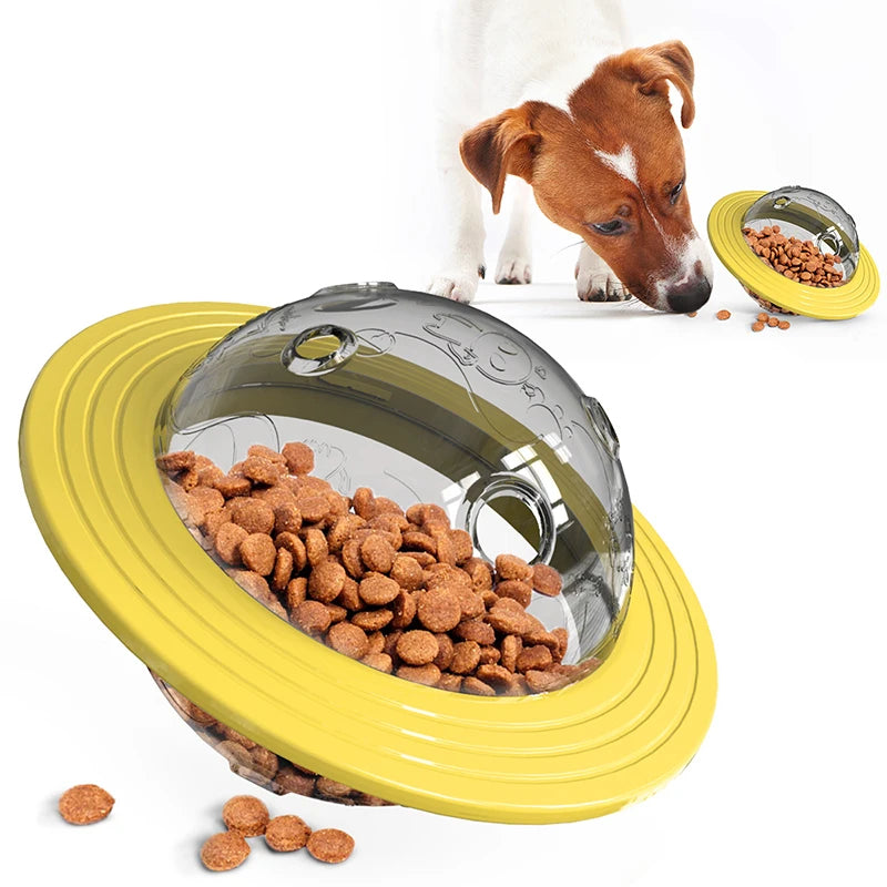 Dog Flying Saucer Slow Feeder Toy